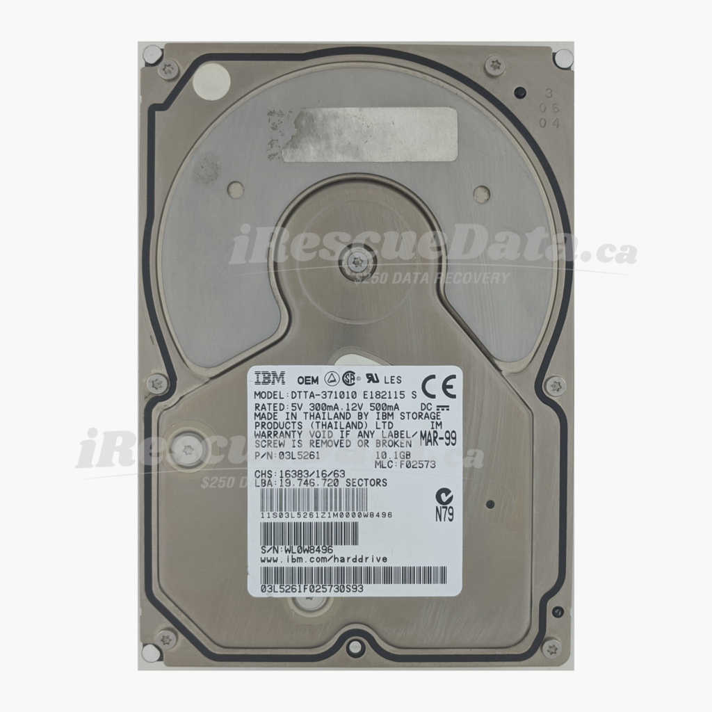 IBM DTTA-371010 WL0WL0W8496