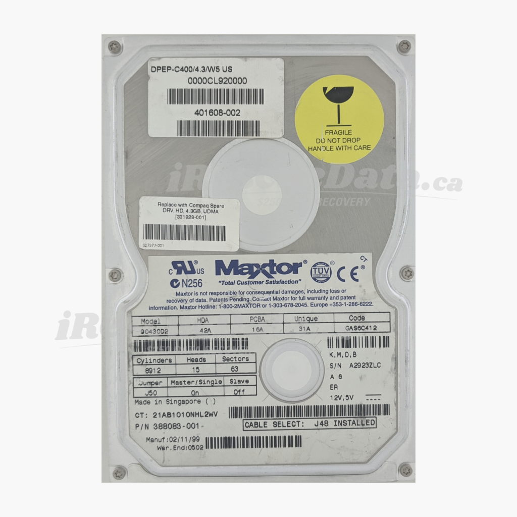Maxtor 90430D2 A2923ZLC