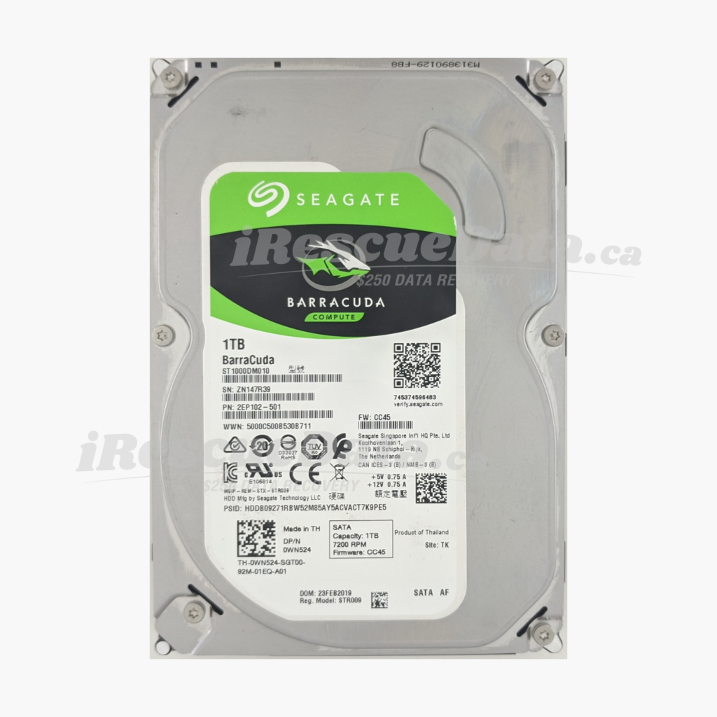 Seagate ST1000DM010-2EP102 ZN147R39