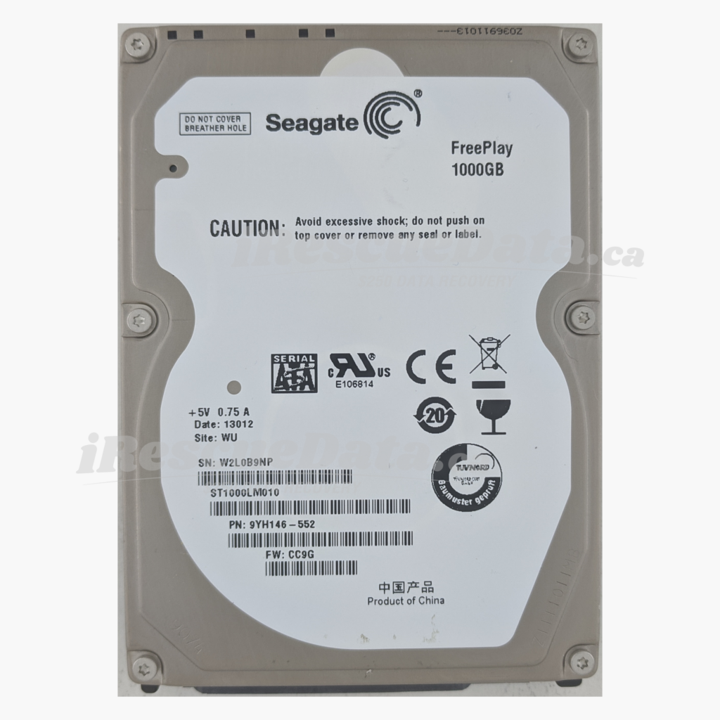 Seagate ST1000LM010-9YH146 W2L0B9NP