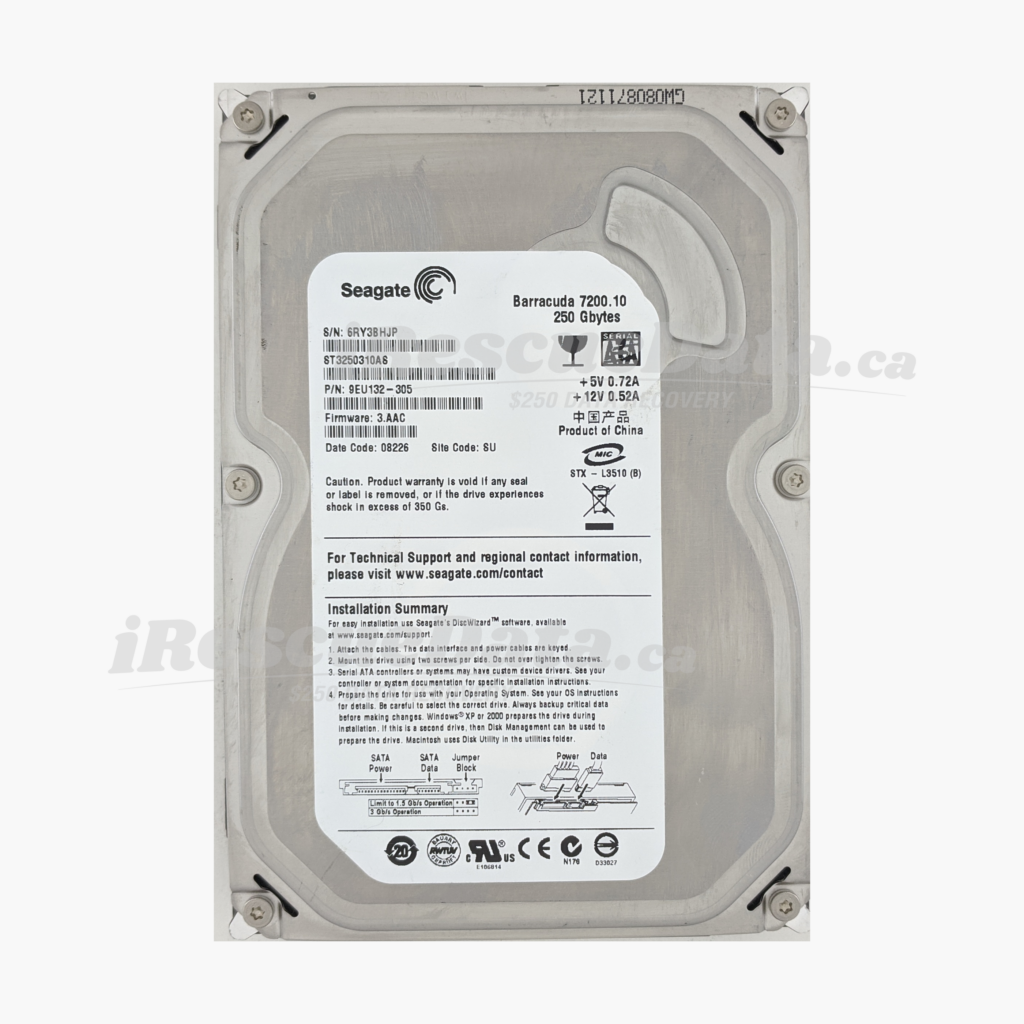 Seagate ST3250310AS 6RY3BHJP