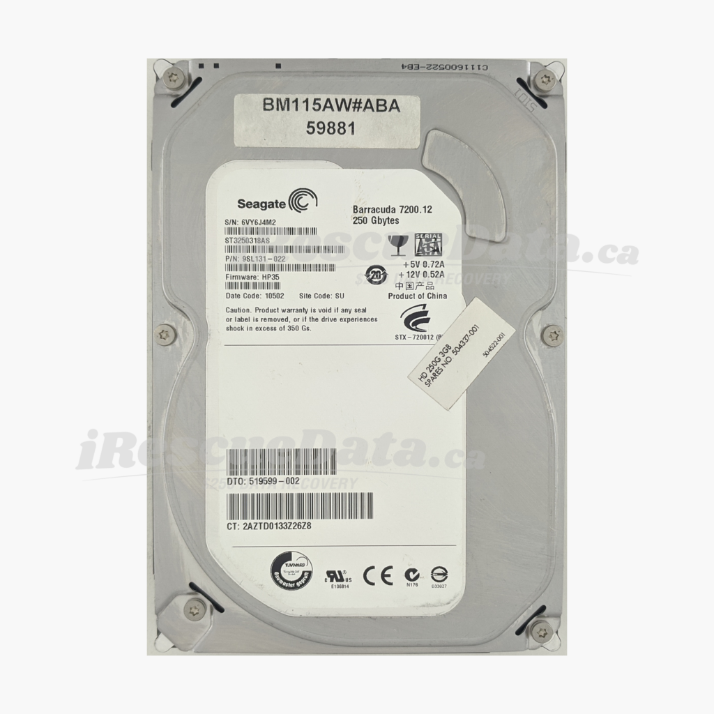 Seagate ST3250318AS 6VY6J4M2