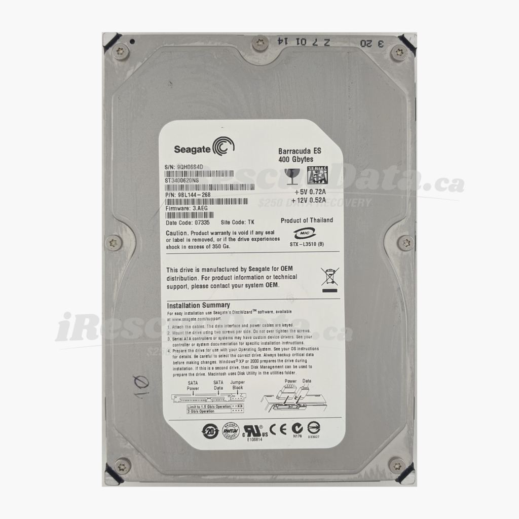 Seagate ST3400620NS 9QH06S4D
