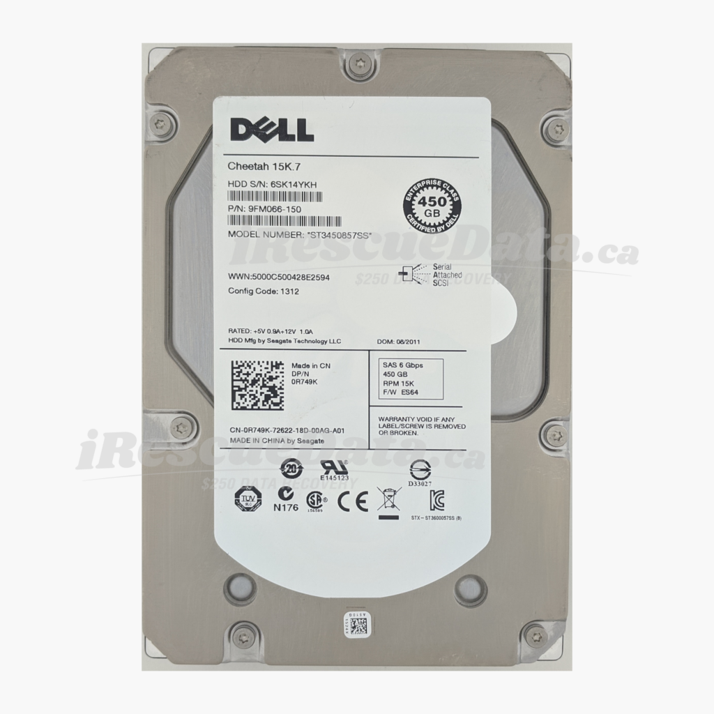 Seagate ST3450857SS 6SK14YKH