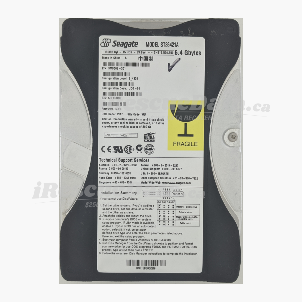 Seagate ST36421A 5BE05DD6
