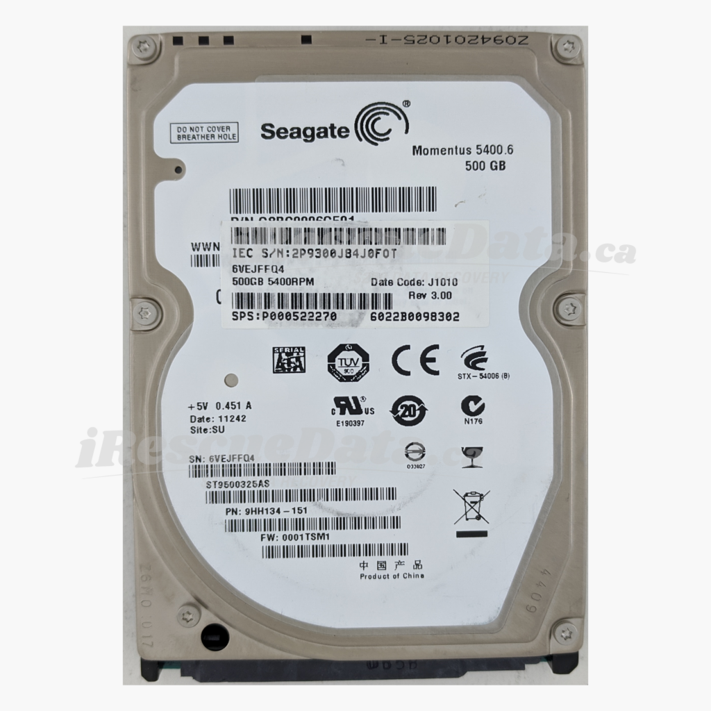 Seagate ST9500325AS 6VEJFFQ4