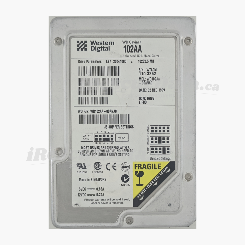 WD WD102AA WTA0M1103262