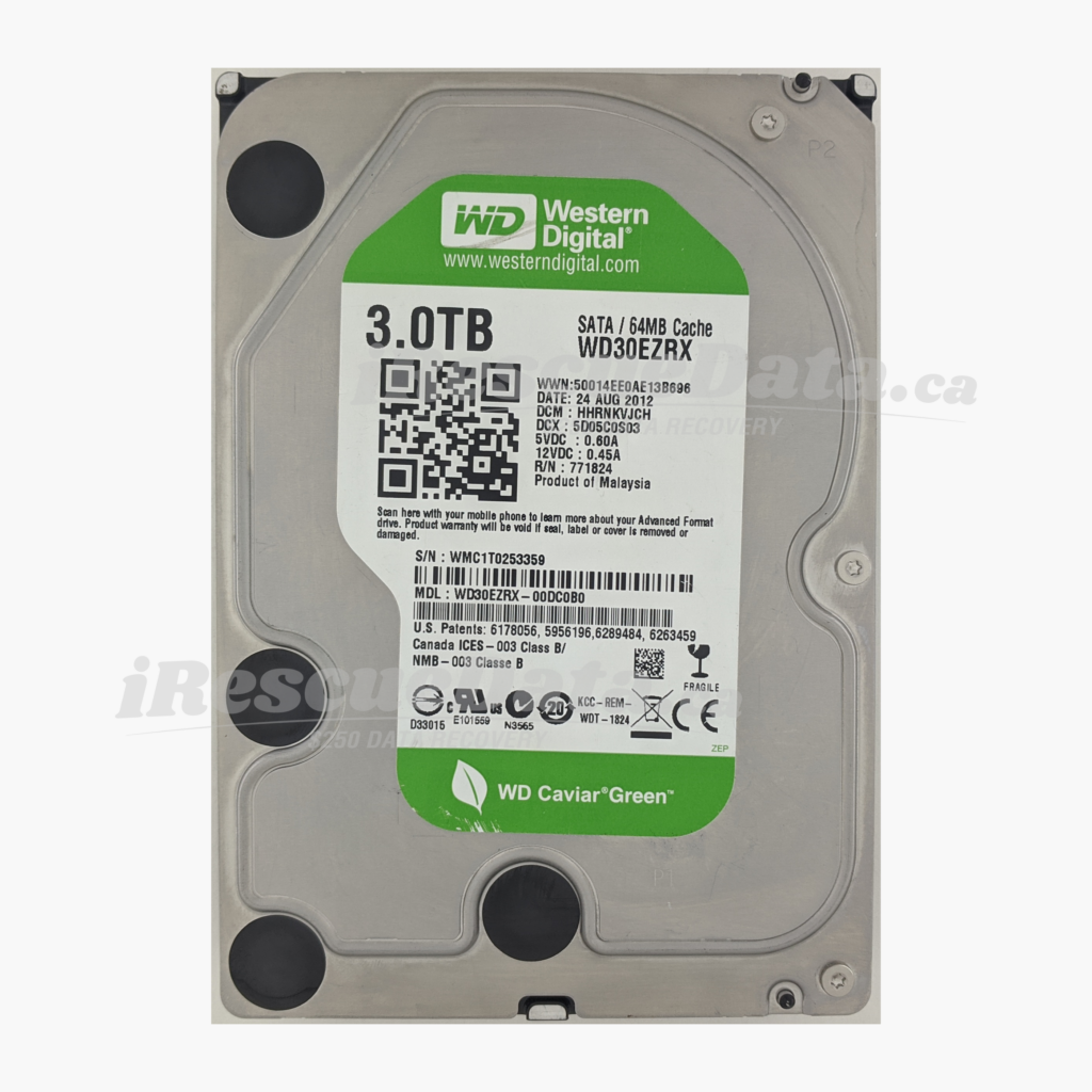 WD WD30EZRX-00DC0B0 WMC1T0253359