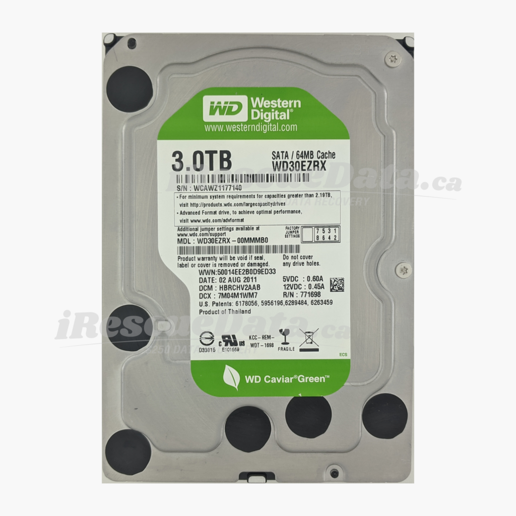 WD WD30EZRX-00MMMB0 WCAWZ1177140